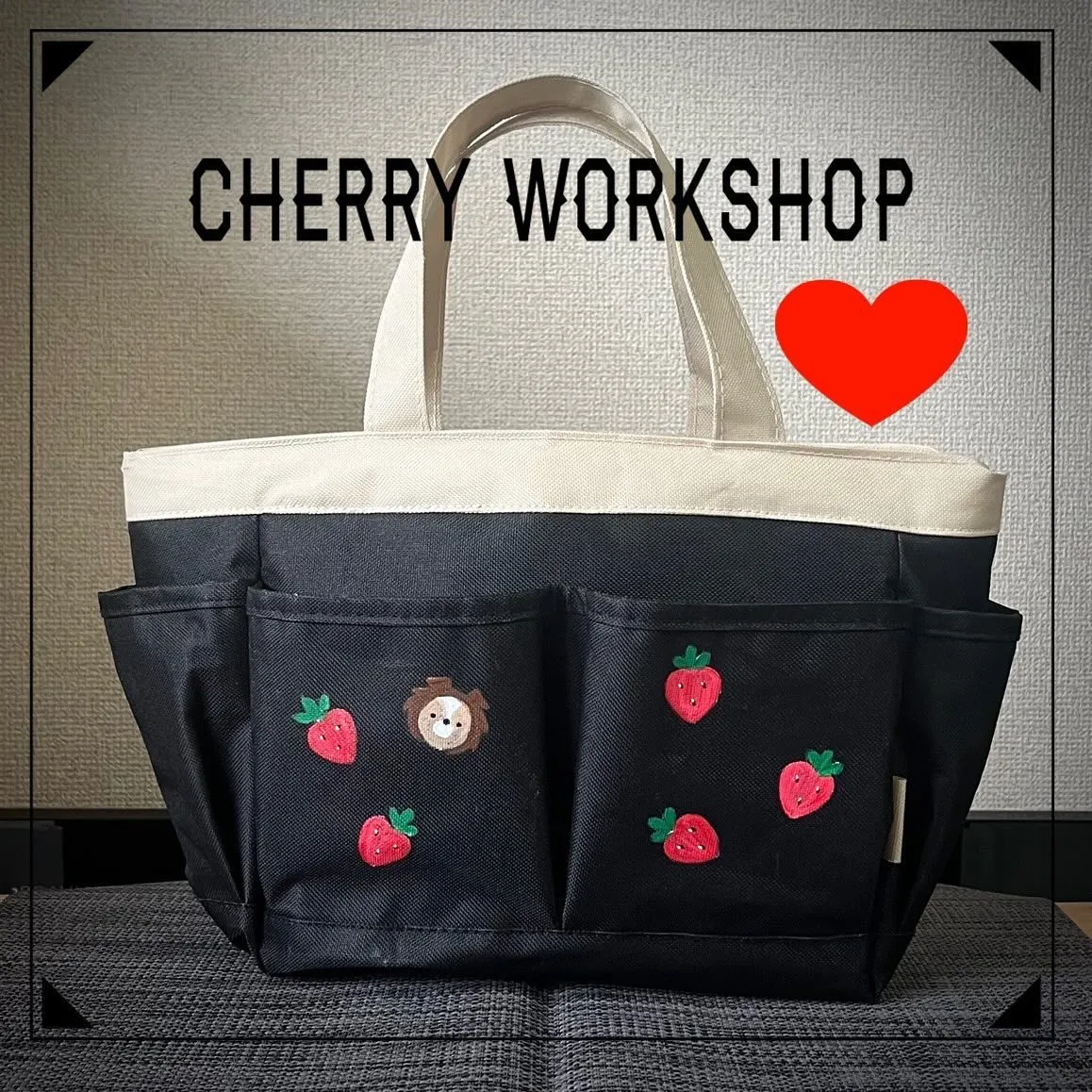 9月のCherryでのworkshopのご案内です。